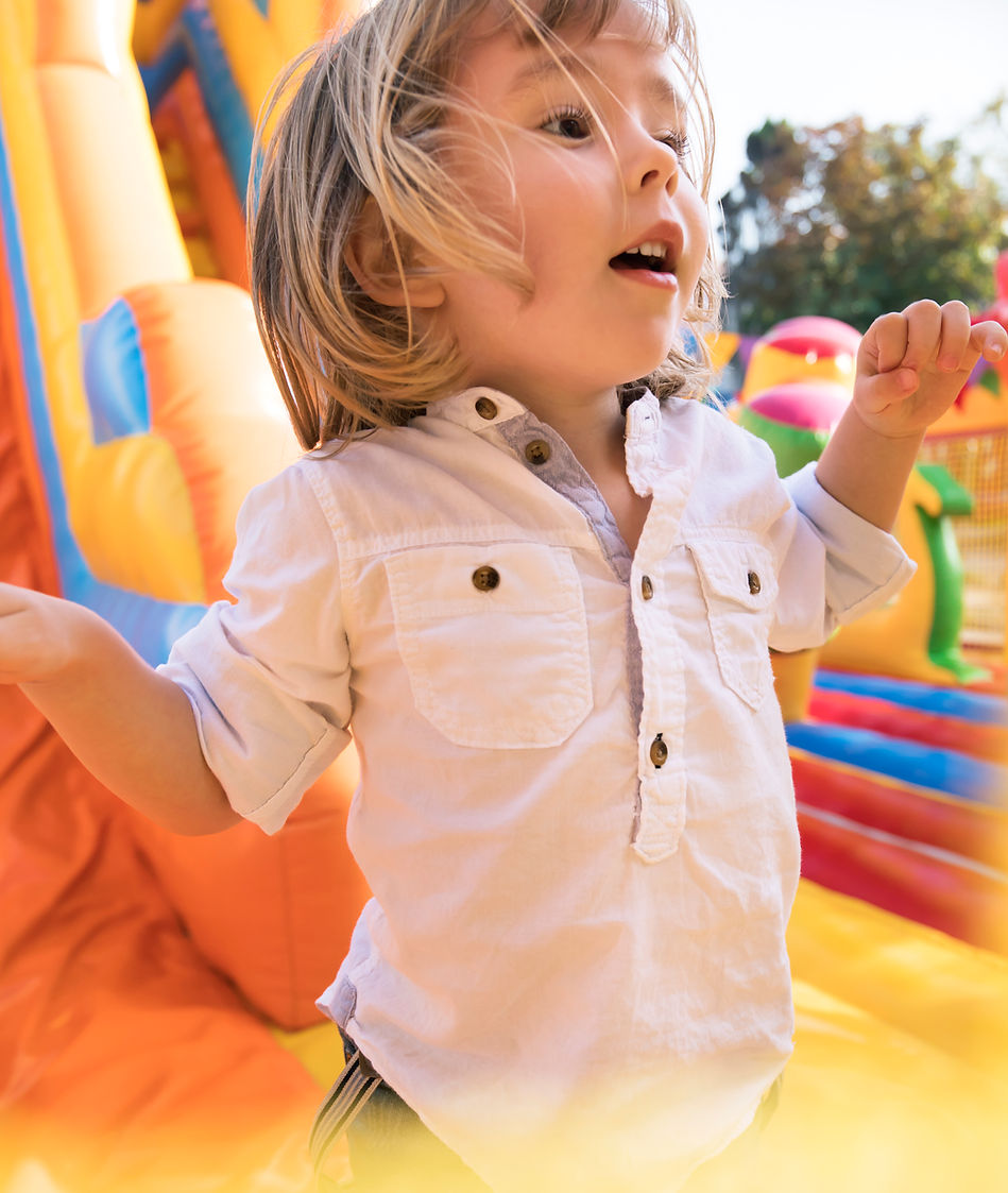 Kid Having Fun